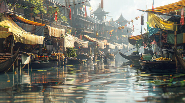 Bangkok Floating Market Images – Browse 7,214 Stock Photos, Vectors ...