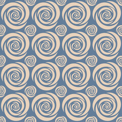 Seamless decorative pattern with flowers wallpaper festive  birthday background art decor design for textile, paper