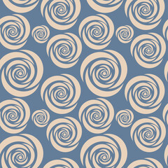 Seamless decorative pattern with flowers wallpaper festive  birthday background art decor design for textile, paper