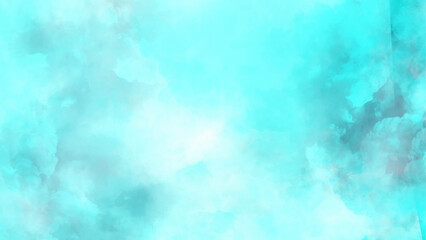 blue sky with white clouds, blue pastel background. Vector art. Blue pastel sky with white fluffy cloud. 