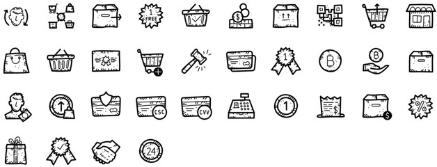 Set of E-Commerce icons