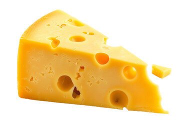 cheese isolated on isolated on transparent background