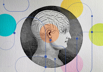 Phrenology head connections