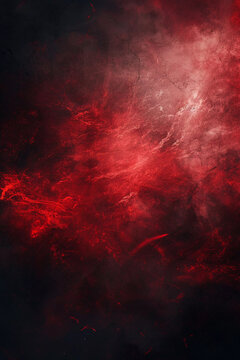 Texture and abstract art red and white swirls of smoke on a black background, smoke clouds in motion isolated, abstract wallpaper background colorful smoke design