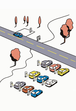 Different provision of electric vehicle charging points across European borders