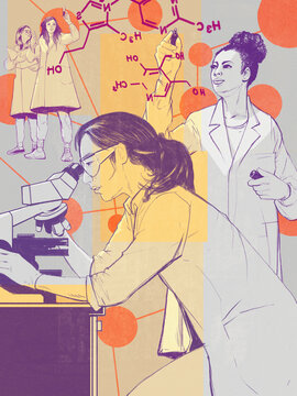 Female scientists