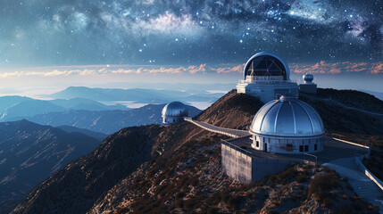 Advanced Telescopes for Exploring the Universe - obrazy, fototapety, plakaty