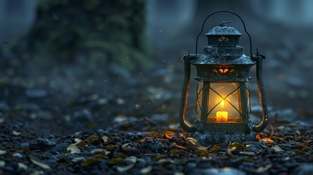 A lantern that lights the way to hidden treasures