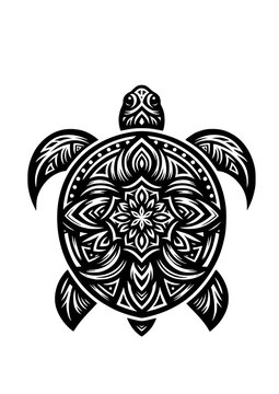 Turtle Mandala Svg, Turtle Svg, Mandala Svg, Sea Turtle Svg, Zentangle Turtle Svg, Turtle Clipart, Turtle Cricut, Turtle Cutfile, Ocean Svg