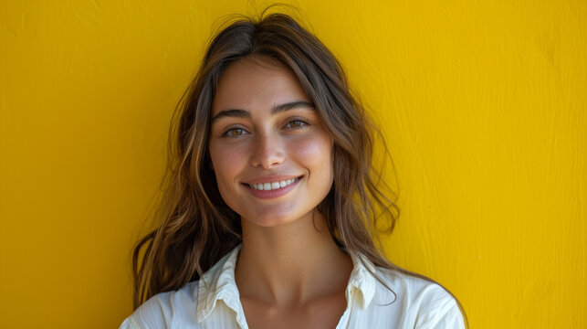An Italian young woman 20 years old