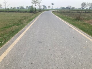 road in the countryside