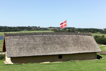 Viking house in Hobro, Denmark	