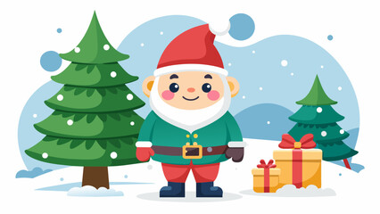 Christ mas and Shanta claws