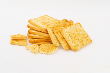 Special Chinese food grilled steamed bun slices