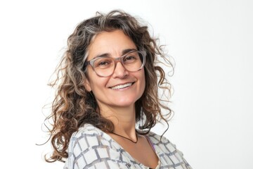 Obraz premium Portrait of a patient and inspiring teacher who fosters a love of learning in her students