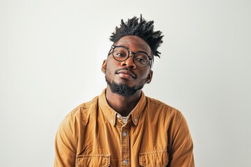 Obraz premium Portrait of a creative web designer who crafts visually stunning and user-friendly websites