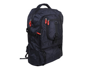 Naklejka premium trendy and stylish backpack isolated on white background