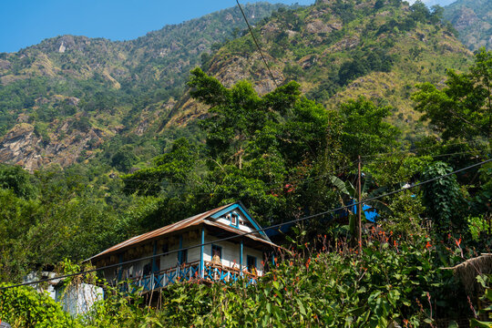 Sekathum Itahari Village of taplejung on route to kanchenjunga Base Camp trek