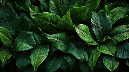Tropical leaves background. Monstera Deliciosa leaves background. Tropical Leaf Patterns - obrazy, fototapety, plakaty