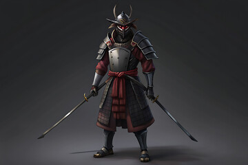 Obraz premium Japanese warrior samurai 