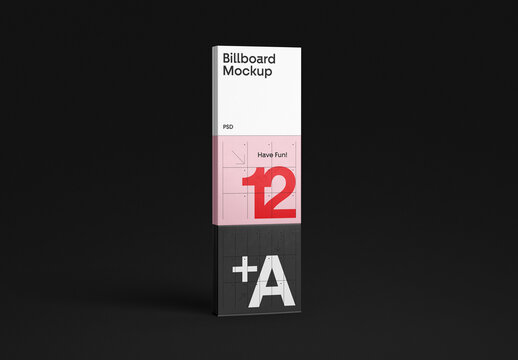 Information Sign Mockup