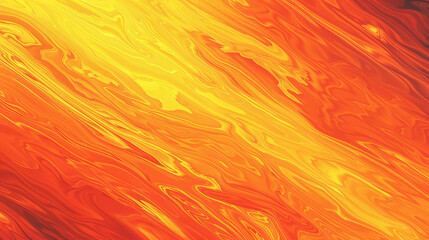 Vibrant Orange Abstract Fluid Art Texture