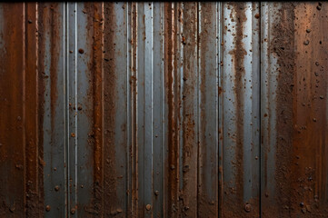 Texture of painted steel with elements of dirt and rust. Structure of gray paint applied to metal tin base. Background in grunge style. Space for your creativity. Place for an inscription or logo