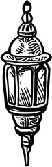 Ramadan Lantern. Vector Illustration
