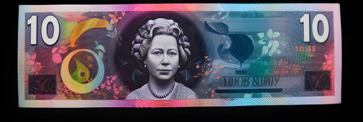 Impeccable FD Bank Note - A Portrait of Economy, Security & Trust Restated - obrazy, fototapety, plakaty