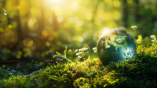 Innovative Sustainability: Mapping the Future globe sustainable