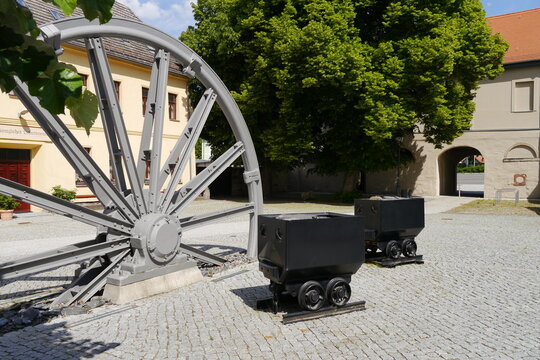 Ausstellung Kupferbergbau in der Lutherstadt Eisleben im Mansfelder Land in Sachsen-Anhalt