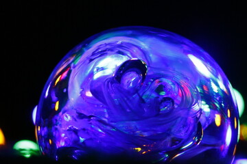 blue crystal ball