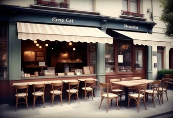 Antique Analog Vintage Charming Europeanstyle Cafe (10)