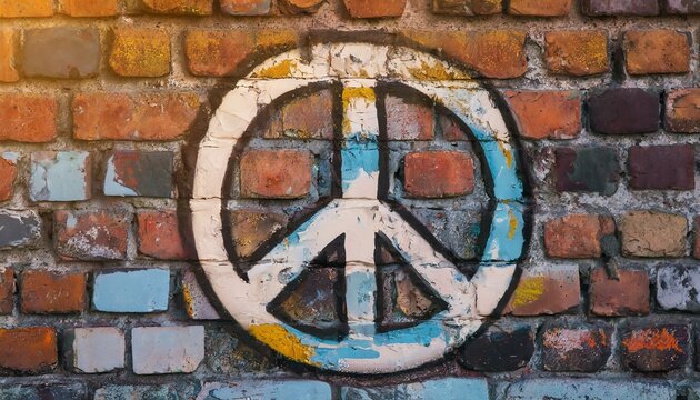 Peace symbol Graffiti