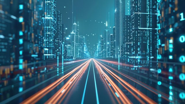 technology concept, application programming code, computer coding. Digital transformation concept