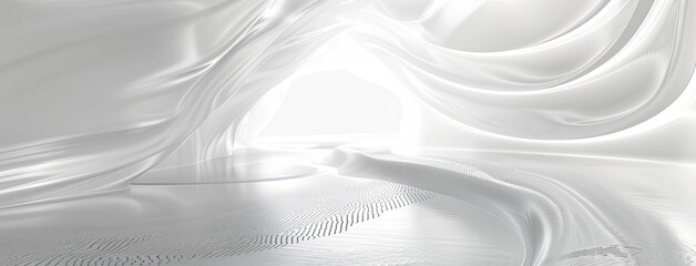 abstract white background, embodying a modern conceptual design that captivates the viewer's attention.