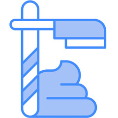 Barbershop, man, razor, shave Icon