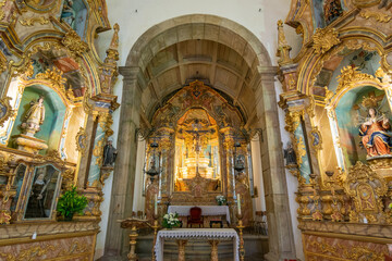 Fototapeta na wymiar Capela Militar do Bom Jesus, en Valença (Portugal)