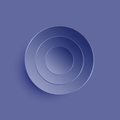 Minimal geometric background. Purple elements with fluid gradient. Dynamic shapes composition. Eps10 vector