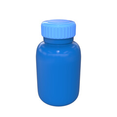 plastic medicine bottle for pharmaceutical health care treatment