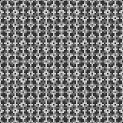 Seamless pattern. Ethnic embroidery background. Simple shapes ornament. Tribal wallpaper. Crosses, squares, rectangles, figures vector. Tribe motif. Ancient backdrop. Digital paper, textile print