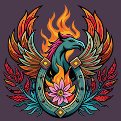 Obraz premium dragon, phoenix, symbol, art, decoration, 