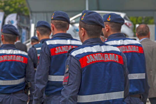 Turkish Gendarmerie officers