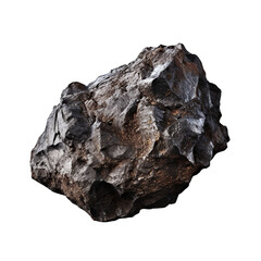 Heavy rock isolated on transparent or white background