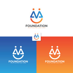 Logo design for educational foundations