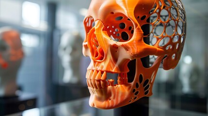 Fototapeta premium the impact of 3D printing technology on manufacturing and product design. 