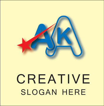 AAK Creative letter logo