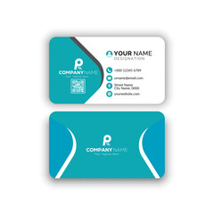 Corporate creative and modern Stylish Professional Business card template (Double sided) 