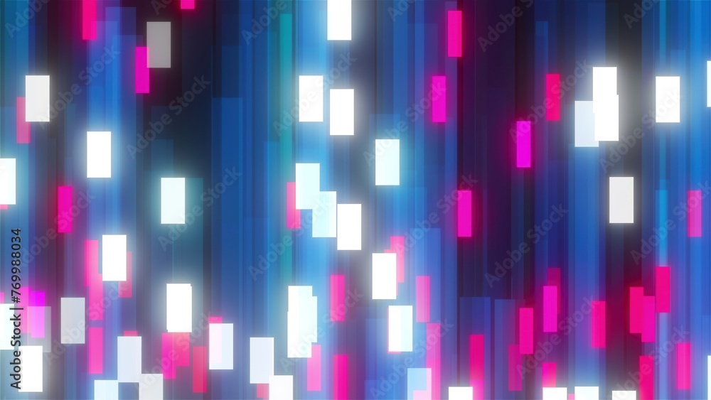 Poster abstract data communication. computer generated 3d render