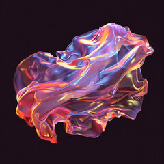 Obraz premium abstract liquid wave